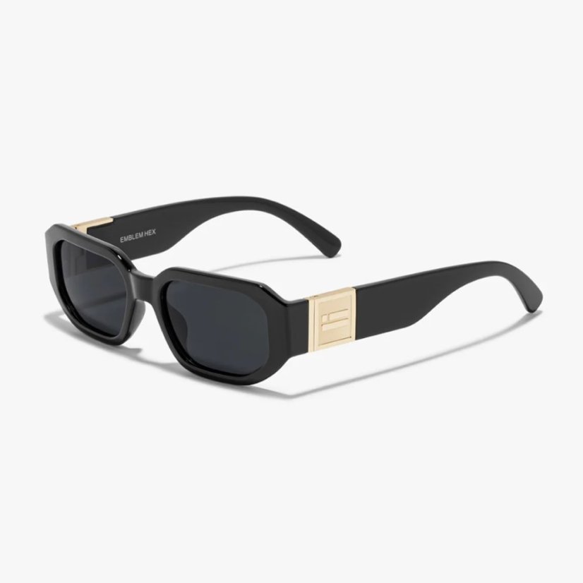 Sluneční brýle D.Franklin Emblem HEX Black : Smoke 1