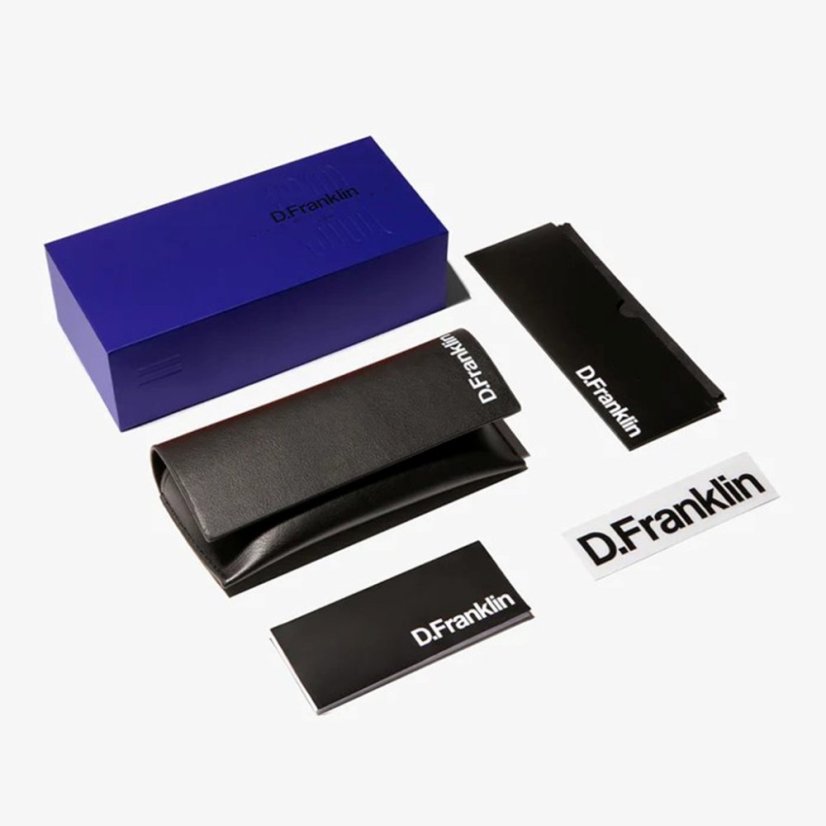 Sluneční brýle D.Franklin Ultra Light SQ Low Black Black balenie