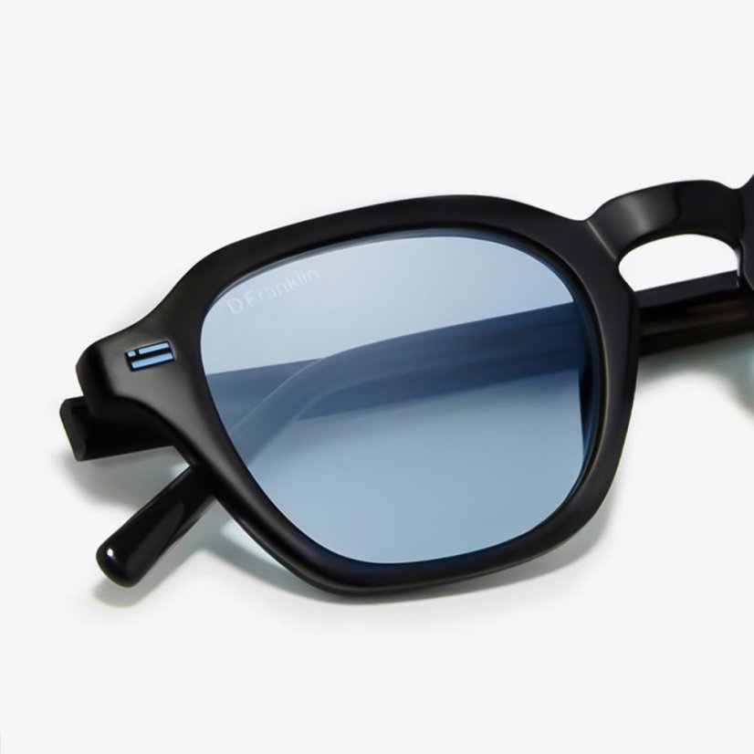 Slnečné okuliare D.Franklin Ultra Light S Square Black / Blue