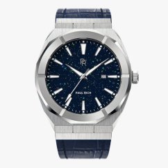 Pánské hodinky Paul Rich Star Dust Silver Leather Automatic 1