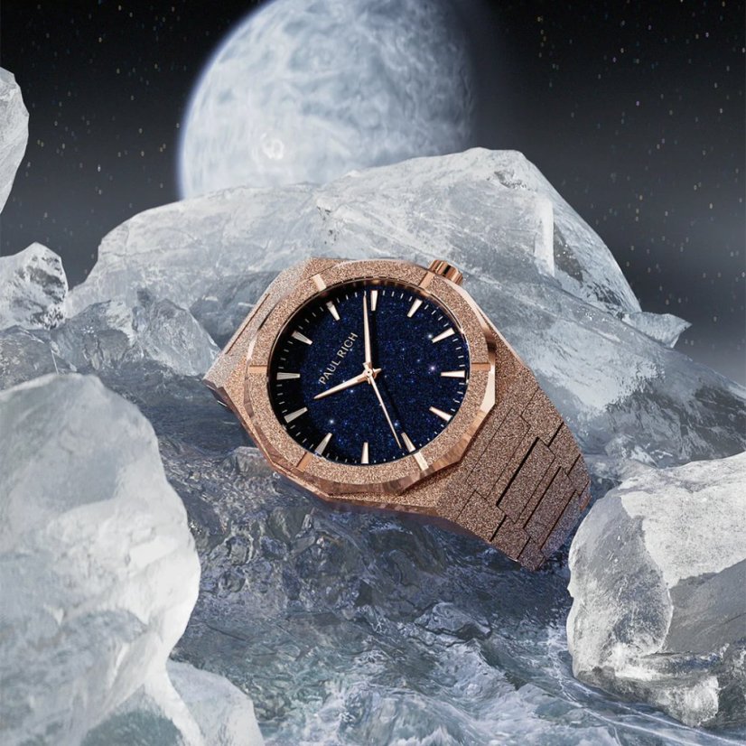 Pánske hodinky Paul Rich Forsted Star Dust II Rose Gold 4
