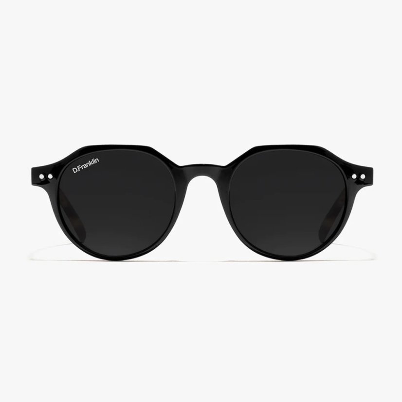 Slnečné okuliare D.Franklin Ultra Light S Round Black Black 2