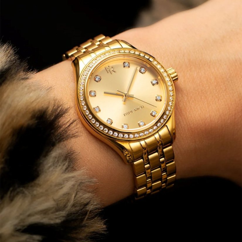 Dámske hodinky Paul Rich Crystelle All Gold