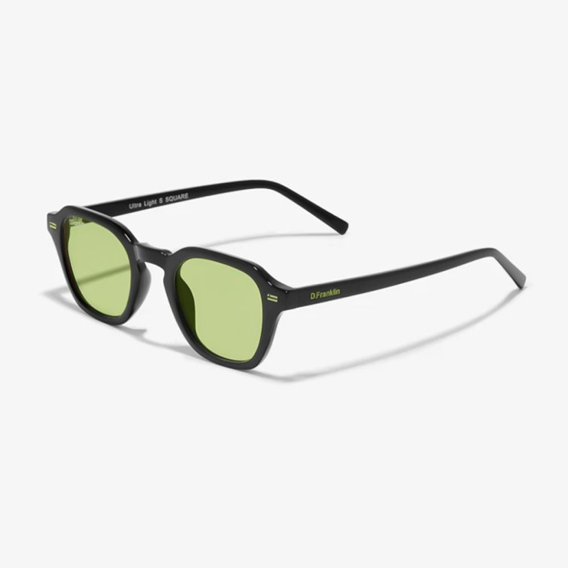 Slnečné okuliare D.Franklin Ultra Light S Square Black / Green