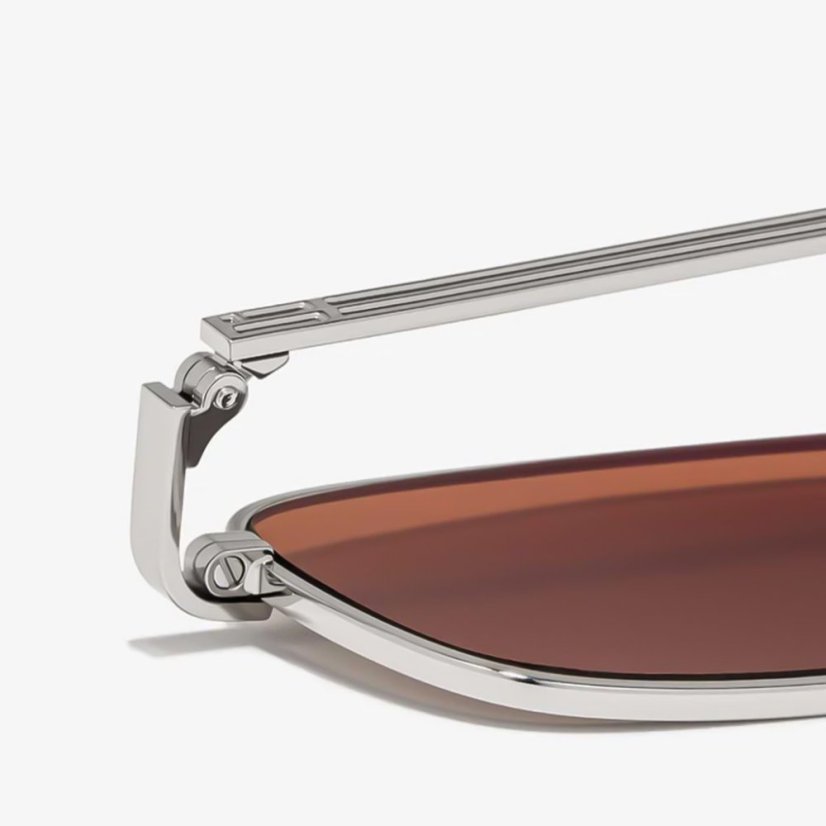 Slnečné okuliare D.Franklin Square Legacy Silver / Brown