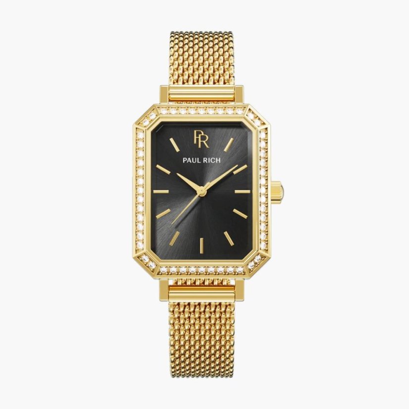 damske hodinky paul rich icon gold black 1