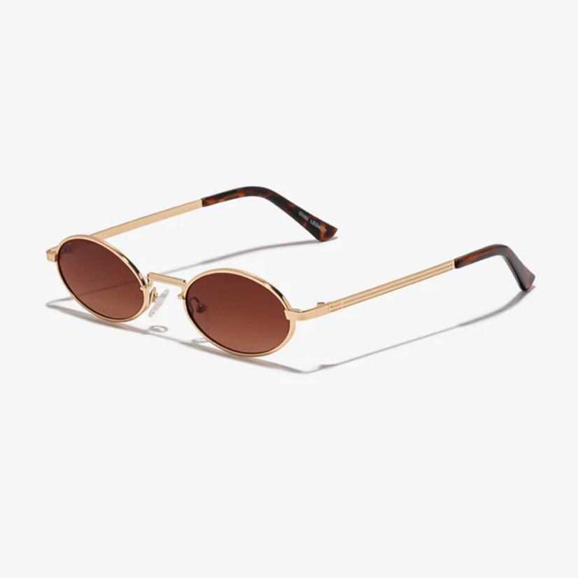 Slnečné okuliare D.Franklin Oval Legacy Gold / Gradient Brown