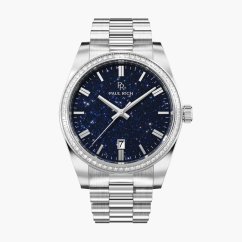 panske hodinky paul rich legacy silver blue aventurine 1