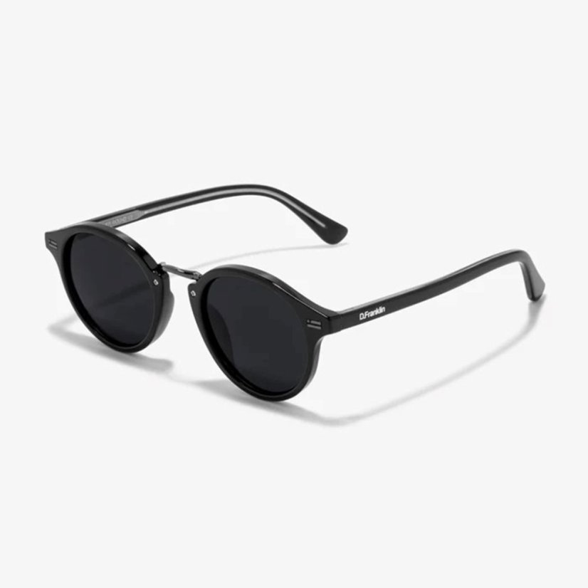 Slnečné okuliare D.Franklin Roller Round V2 Full Black 1.