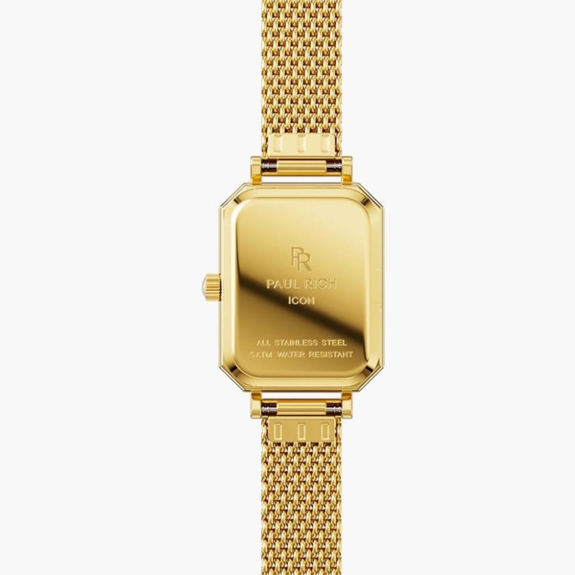 damske hodinky paul rich icon gold black 3