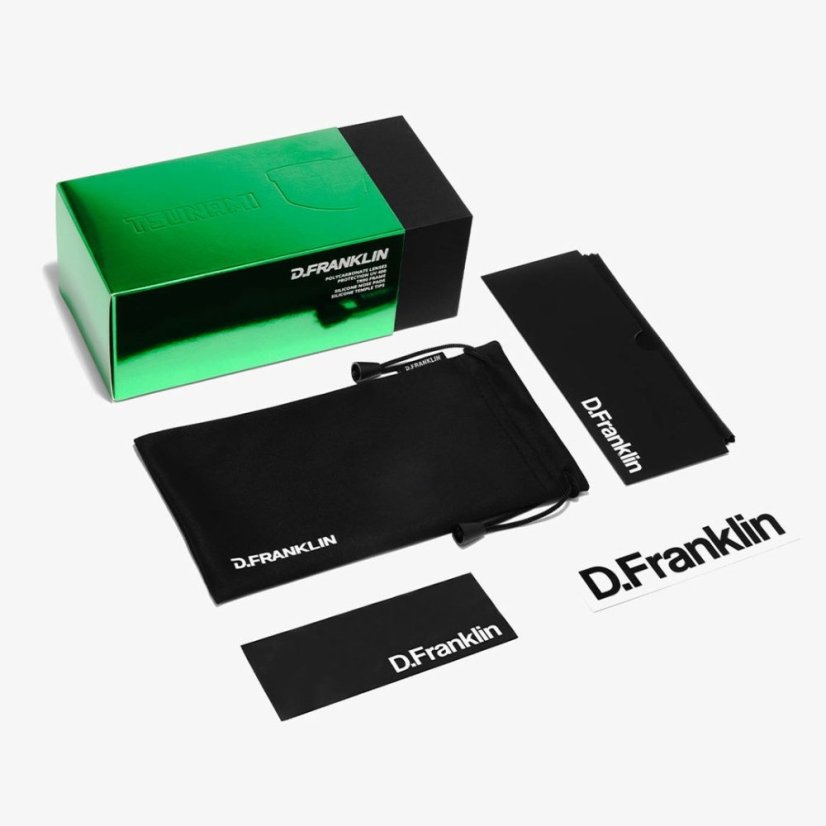 Sluneční brýle D.Franklin TSUNAMI GREEN CHROME : GREEN REVO balenie
