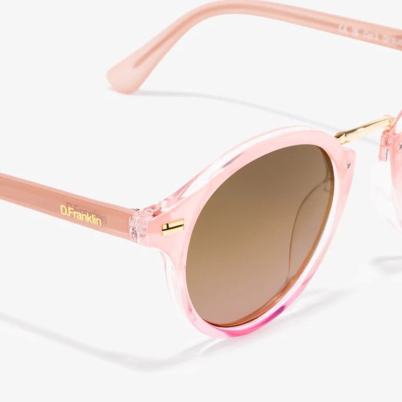 Sluneční brýle D.Franklin Roller Round V2 Peach Brown 3.