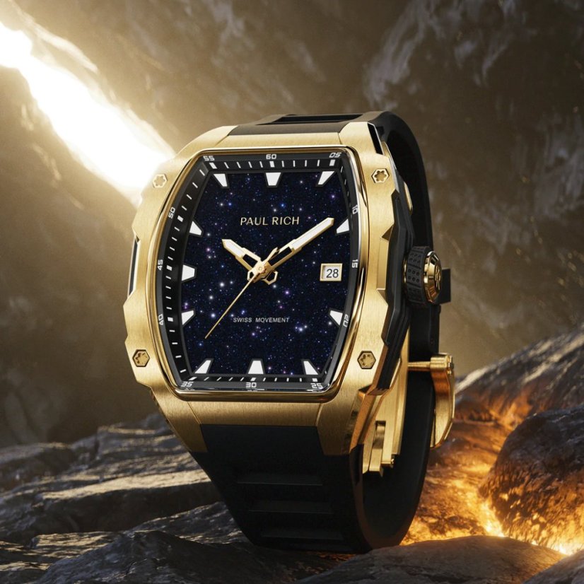 Pánské hodinky Paul Rich Astro Classic Mason Gold 5