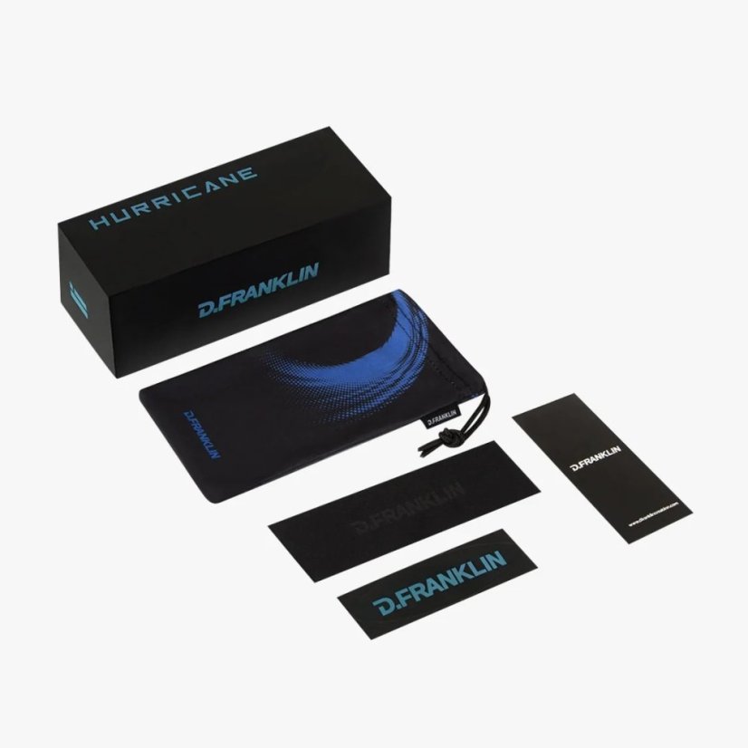 Slnečné okuliare D.Franklin Hurricane Black Blue DFKSUN5411 0058 6