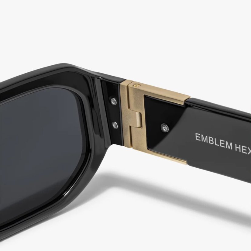 Sluneční brýle D.Franklin Emblem HEX Black : Smoke 4