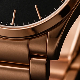 Hodinky z růžového zlata - Rose Gold