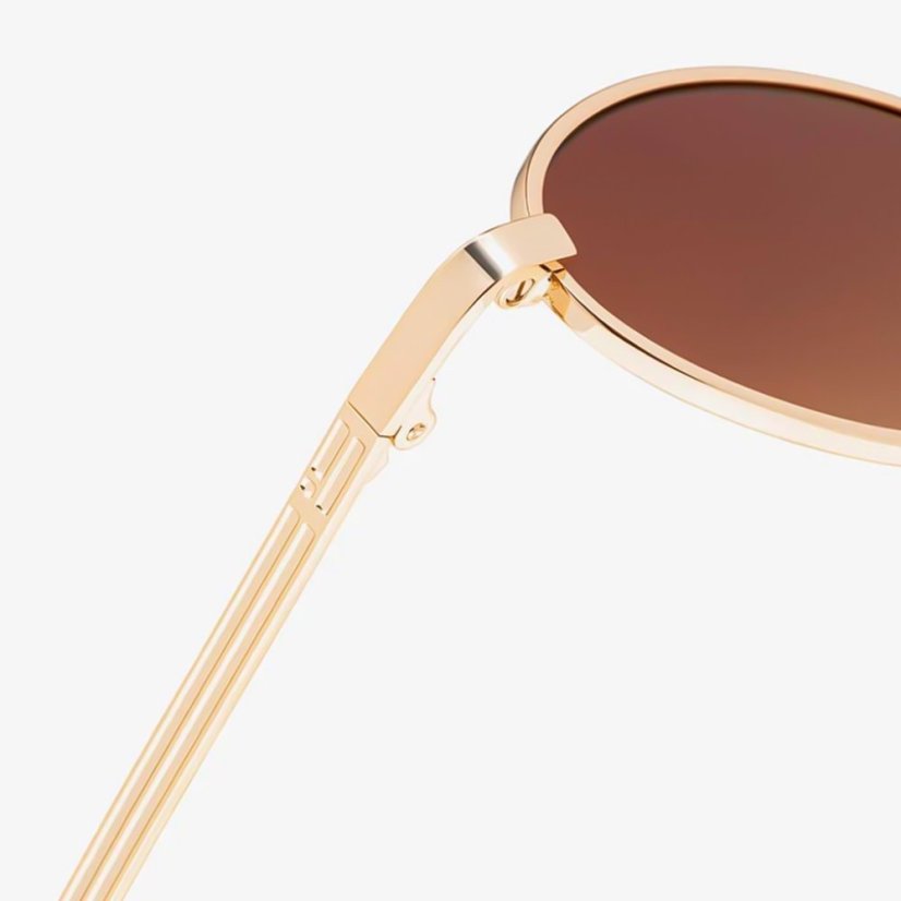Slnečné okuliare D.Franklin Oval Legacy Gold / Gradient Brown