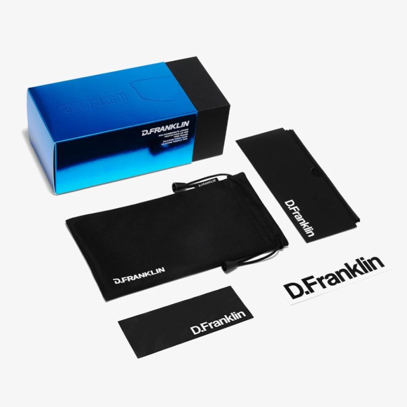 Sluneční brýle D.Franklin TSUNAMI BLUE CHROME : ICE BLUE REVO balení