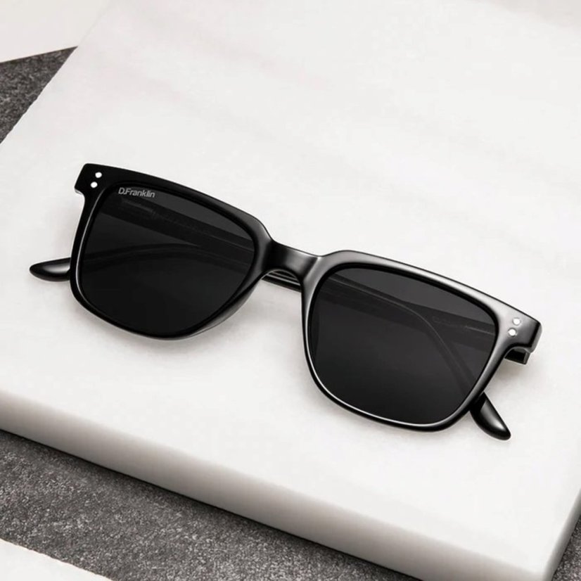 Sluneční brýle D.Franklin Ultra Light SQ Low Black Black 4.