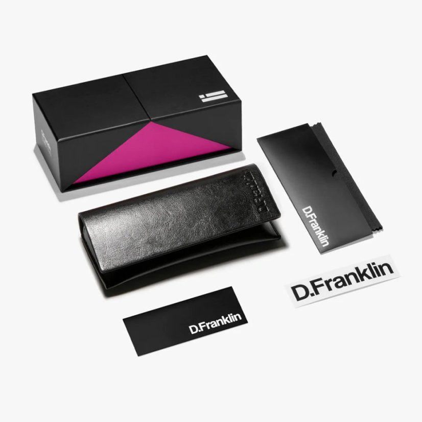 Slnečné okuliare D.Franklin Emblem GEO Black : Smoke balenie