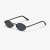 Sluneční brýle D.Franklin Oval Legacy Black / Black