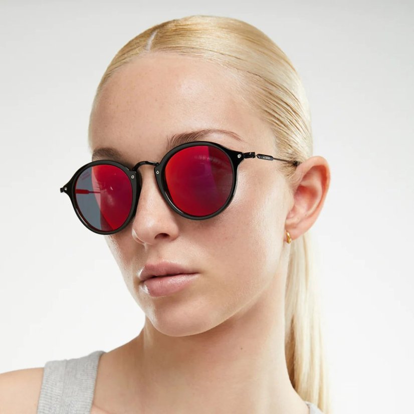 Sluneční brýle D.Franklin Roller TR90 Black Red modelka 1
