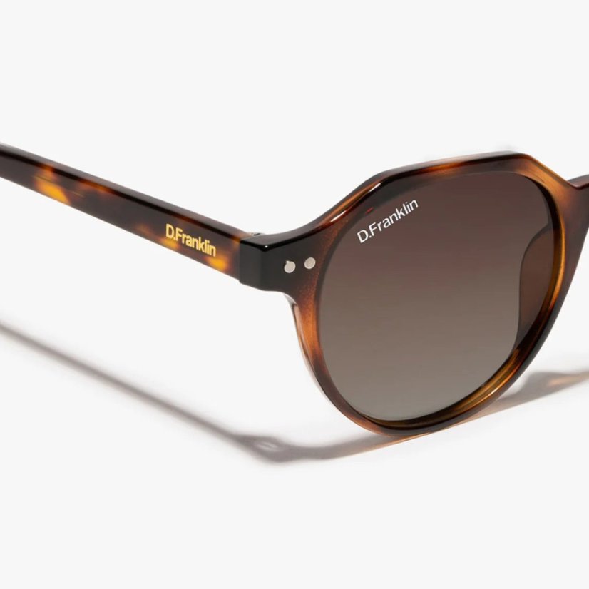 Slnečné okuliare D.Franklin Ultra Light S Round Havana Brown 3