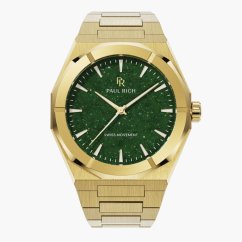Pánské hodinky Paul Rich STAR DUST II GOLD GREEN 1