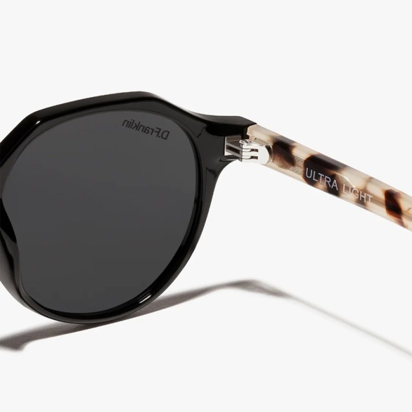 Slnečné okuliare D.Franklin Ultra Light S Round Black Black 4