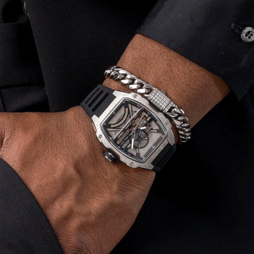 Pánske hodinky Paul Rich Astro Skeleton Abyss Silver 6